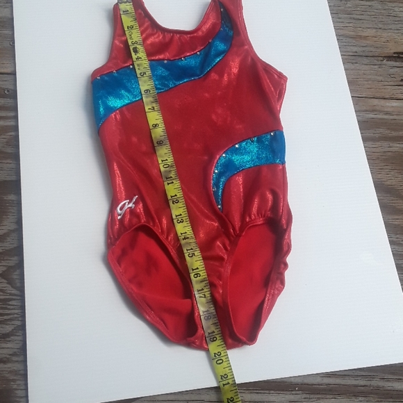 G k Elite sportswear Girl size large leotard - Picture 6 of 14